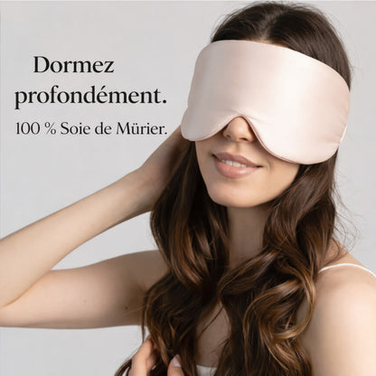 Masque de Nuit en Soie Naturelle Luuma