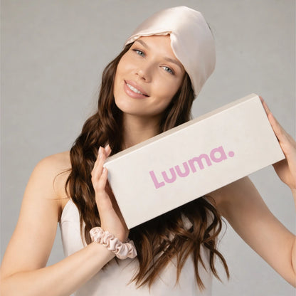 Masque de Nuit en Soie Naturelle Luuma