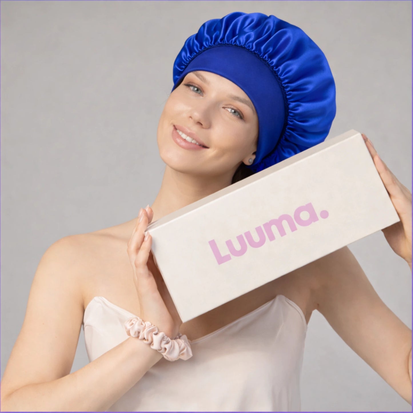 Bonnet de Nuit en Soie Naturelle Luuma