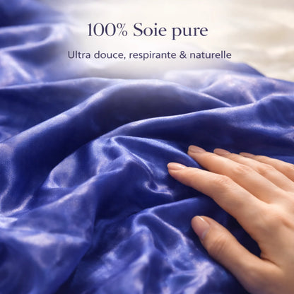 Bonnet de Nuit en Soie Naturelle Luuma