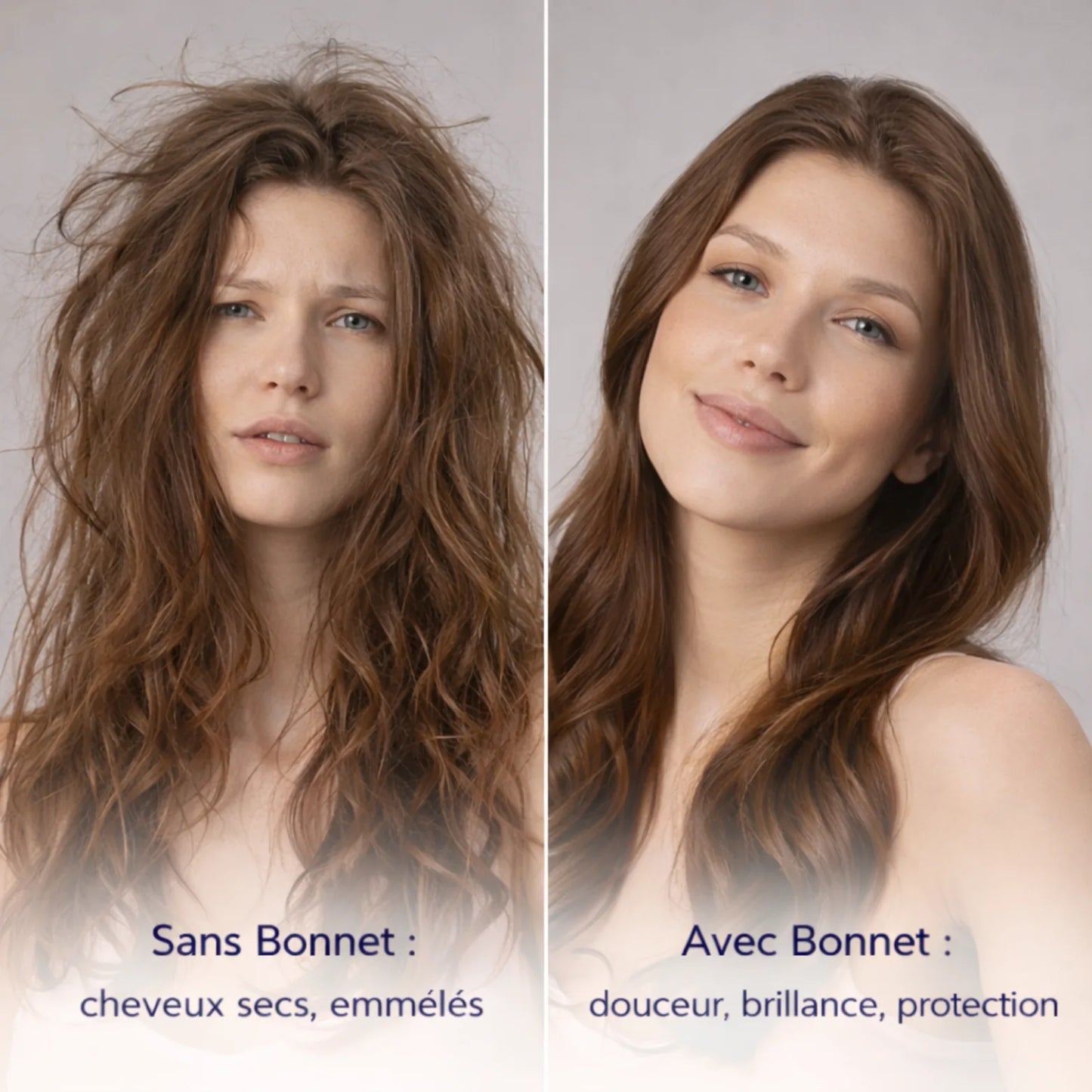 Bonnet de Nuit en Soie Naturelle Luuma